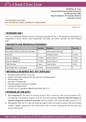 ELISA-Kit-for-Noradrenaline-(NE)-CEA907Ge.pdf