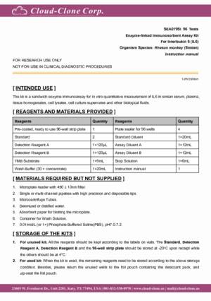 ELISA-Kit-for-Interleukin-6-(IL6)-SEA079Si.pdf