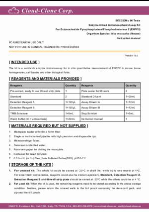 ELISA-Kit-for-Ectonucleotide-Pyrophosphatase-Phosphodiesterase-2-(ENPP2)-SEC323Mu.pdf